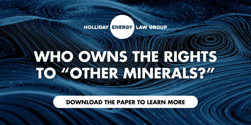 Who Owns the Rights to “Other Minerals” (1)